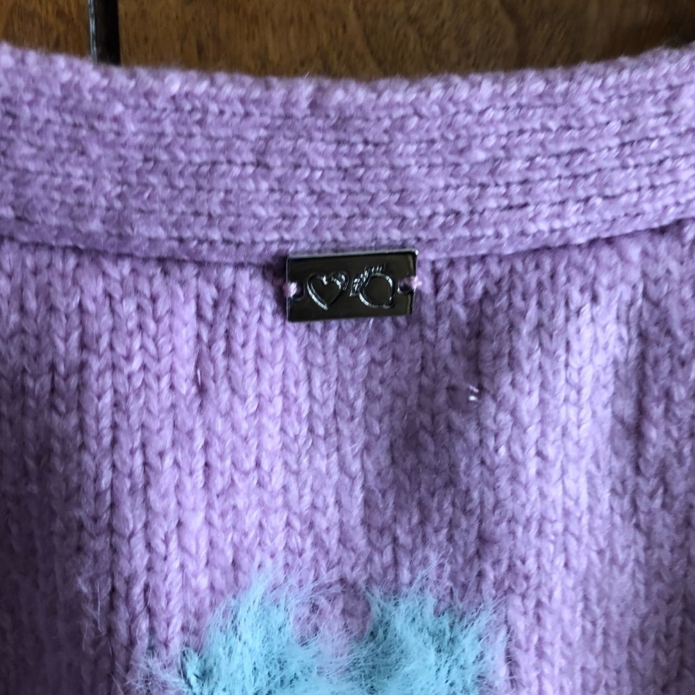 For Love and Lemons Pink Scarlett Cardigan Sweater Top FL&L S EUC β€οΈπ - Picture 8 of 10